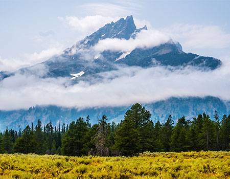 Hiking in Yellowstone National Park