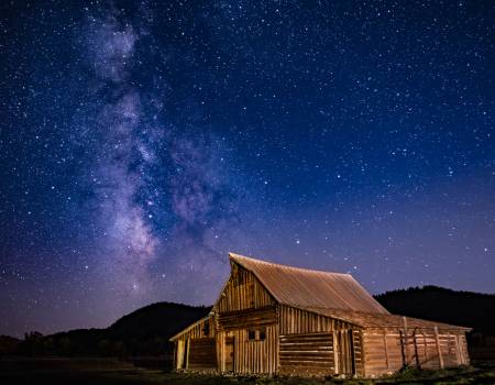 Milky Way over Mormon Row Milky Way over Mormon Row
