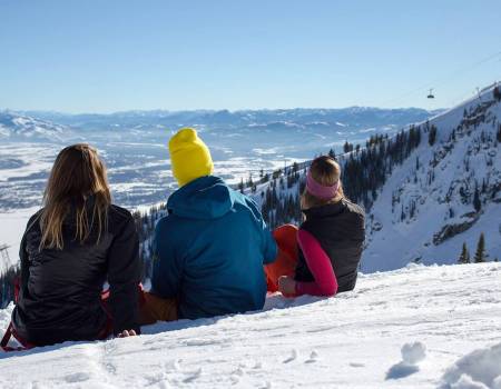 spring skiing jackson hole