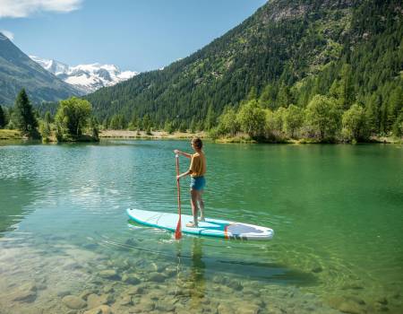 Paddleboarding in Jackson Hole