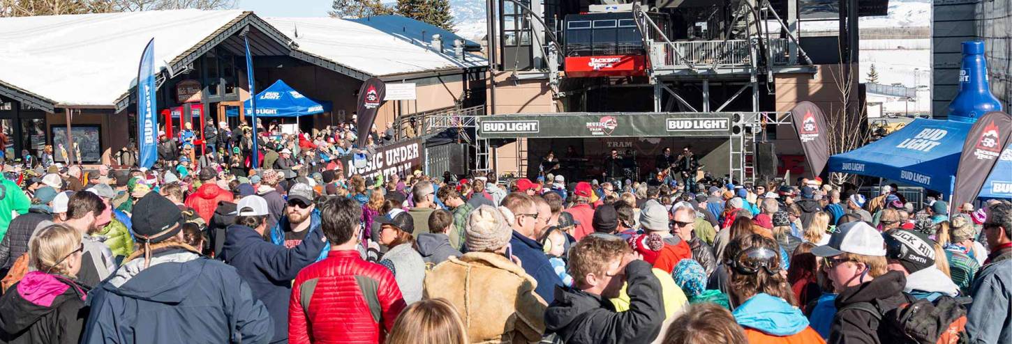 Music Under The Tram Jackson Hole Mountain Resort