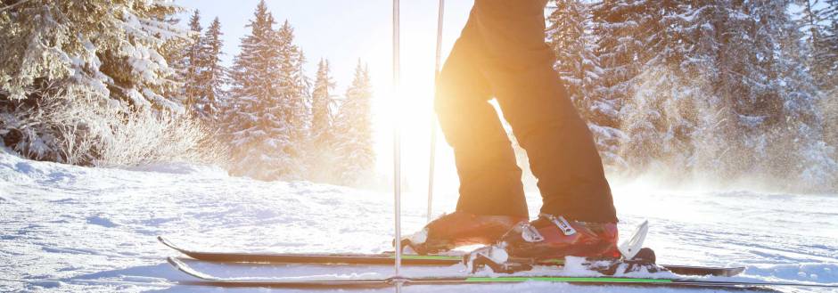 Skier In Jackson Hole