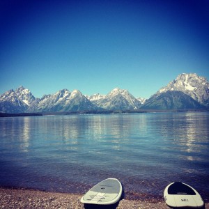 stand up paddle board jackson hole