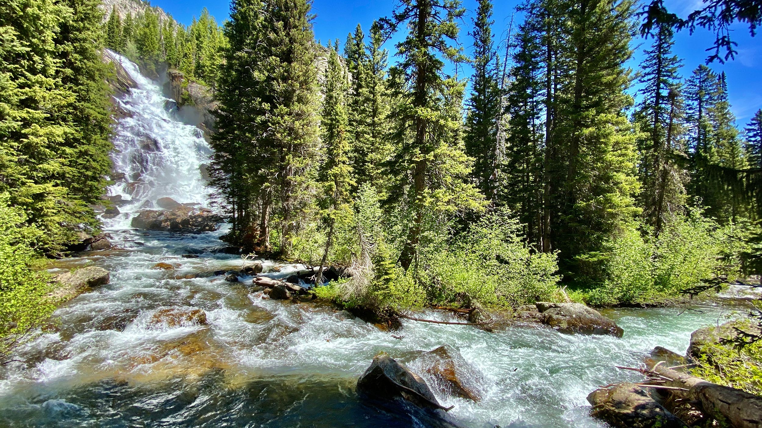 Hidden Falls in GTNP