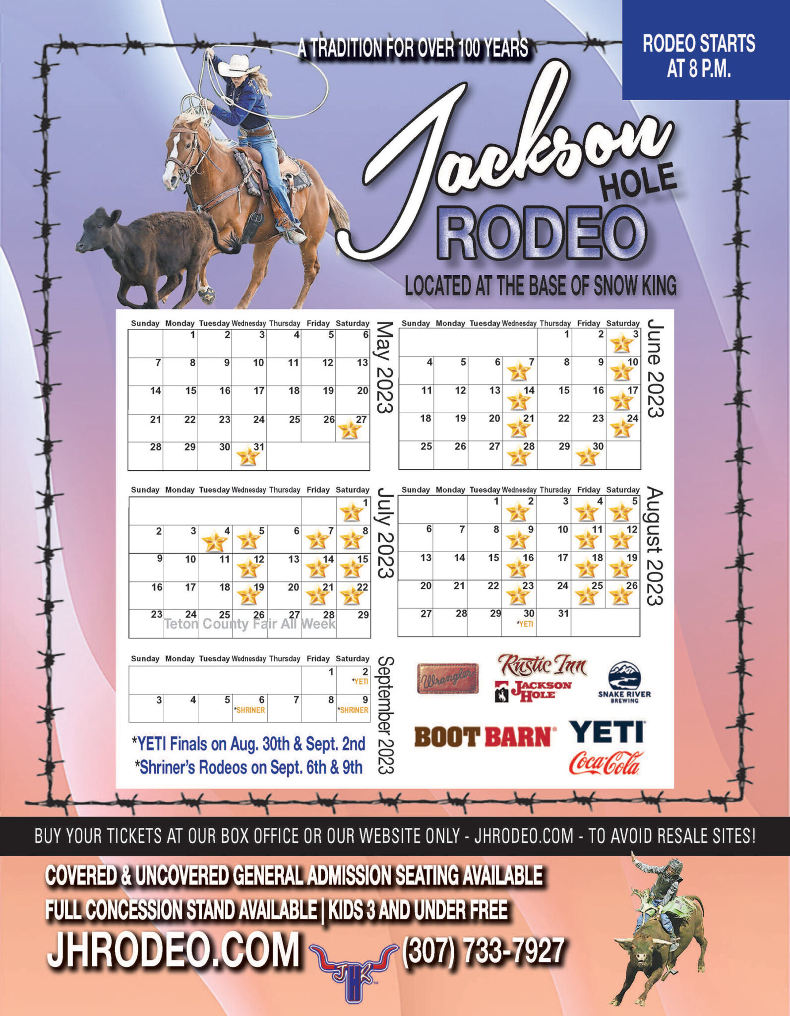 Jackson Hole Rodeo 2023