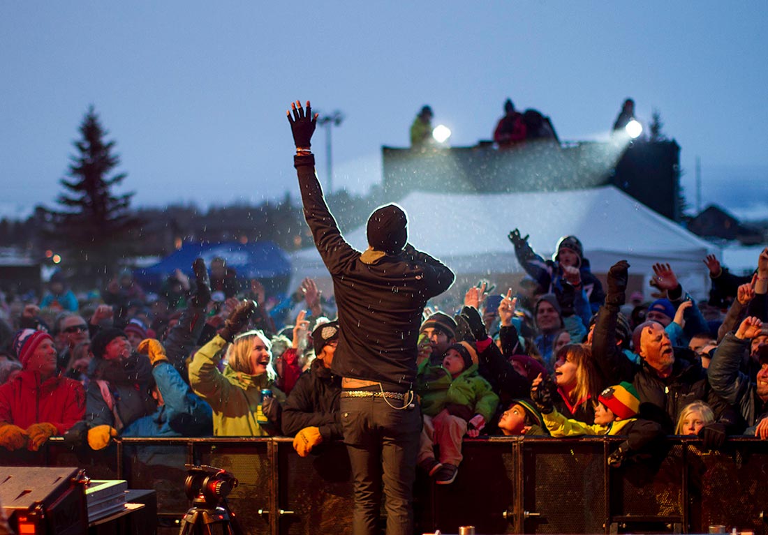 outdoor concert teton village