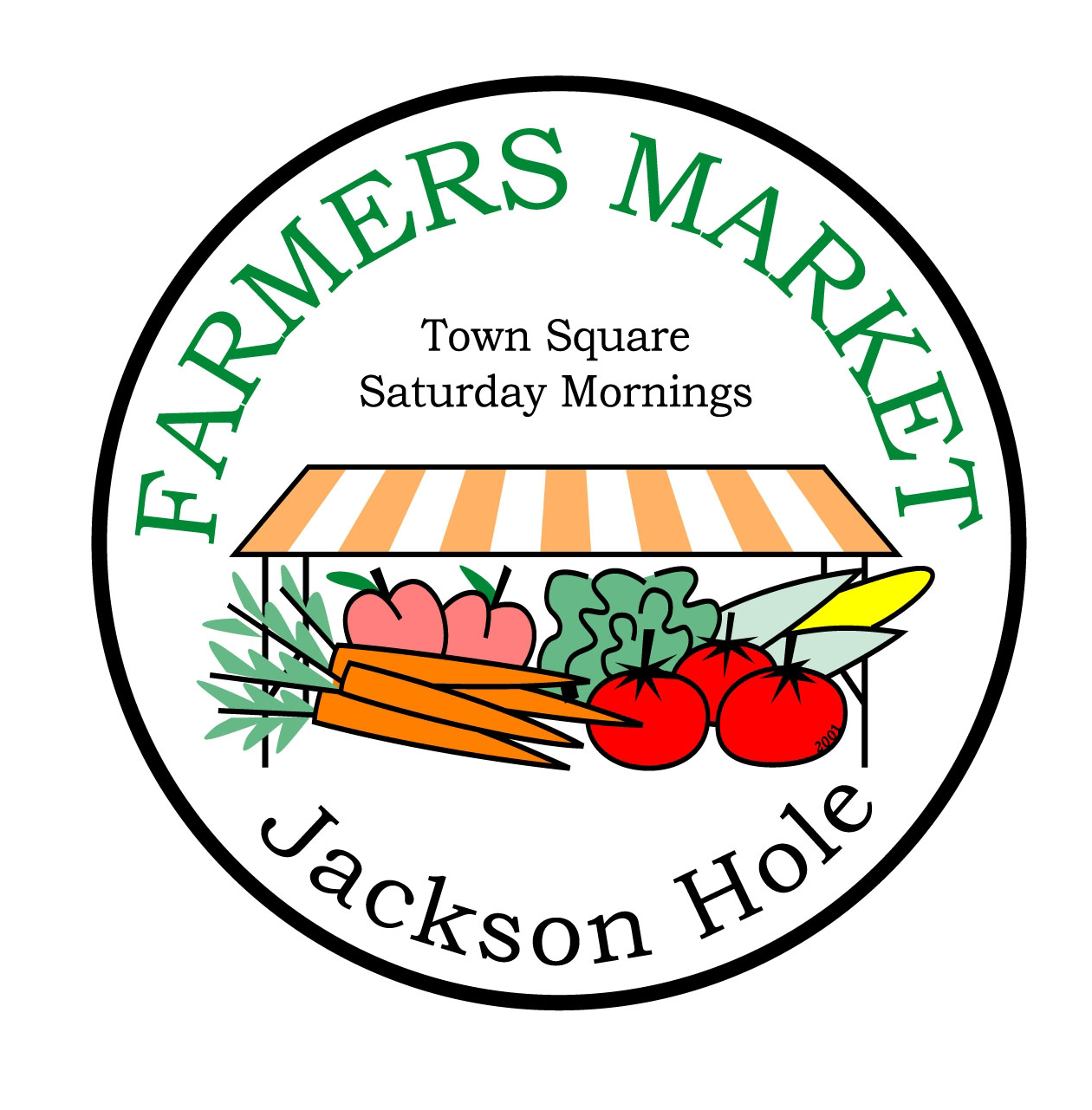 Jackson Hole Farmer's Market Logo