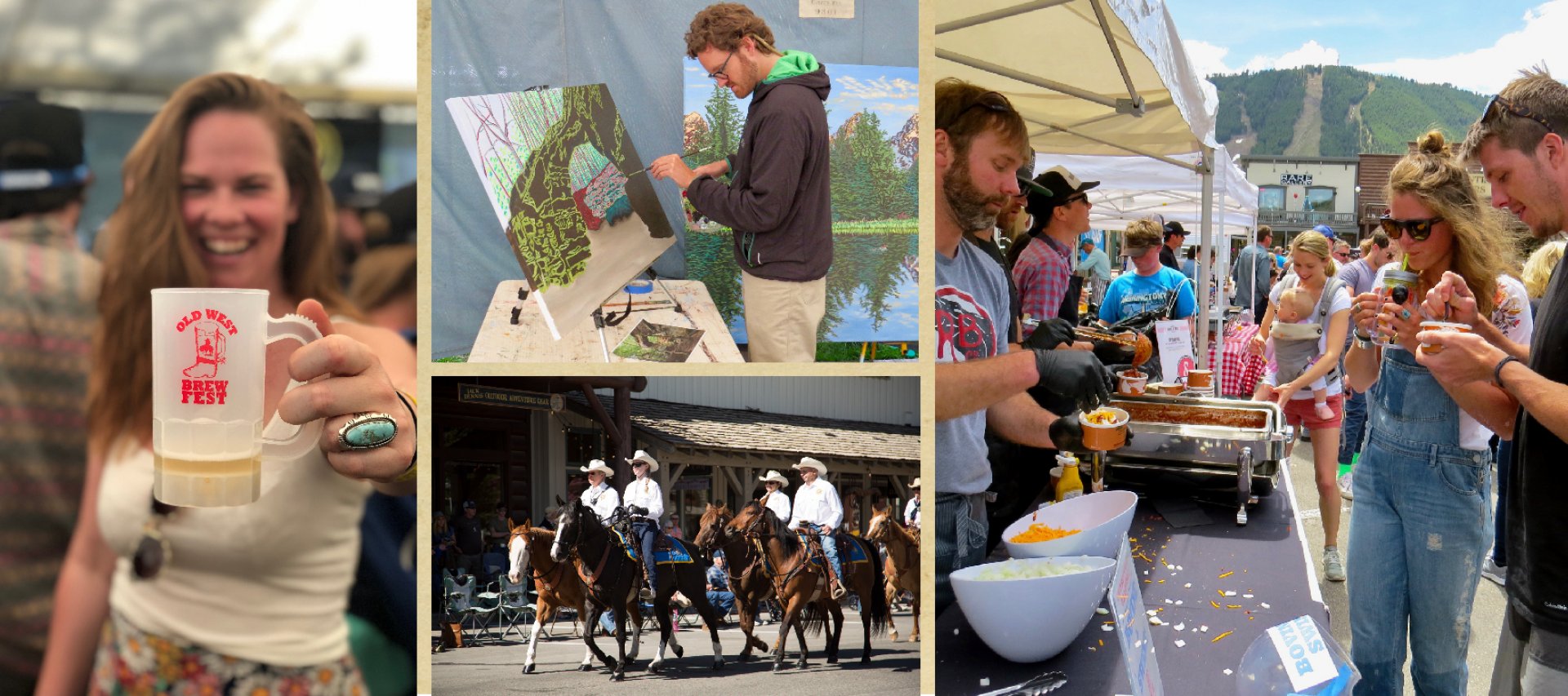 Old West Days Collage