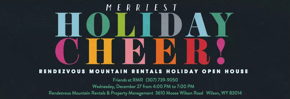 rendezvous mountain rentals holiday open house